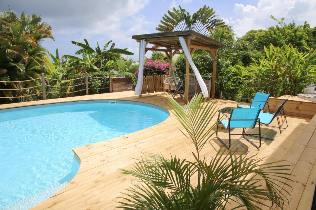 L Orchidee Bleue, Bas De Villa, Vue Mer, Piscine Privee Sainte-Anne  Exterior photo